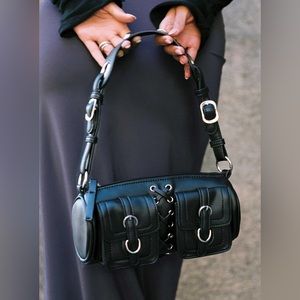 Princess Polly SUMMER SHOULDER BAG BLACK